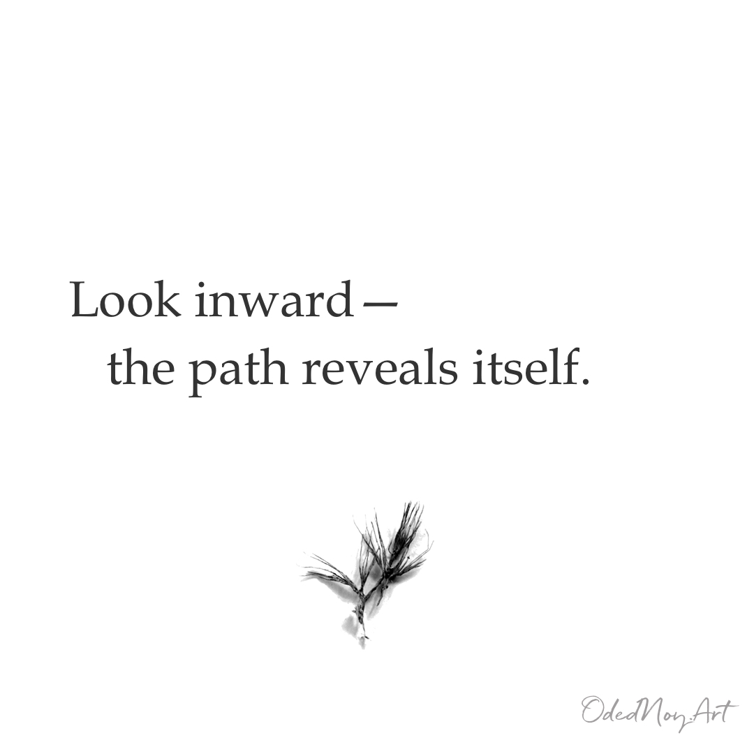 Look honestly inward
